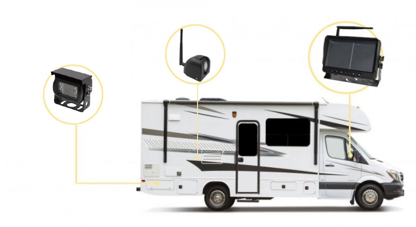 Backup camera kits install