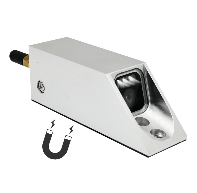 forklift fork mounted camera with magnets