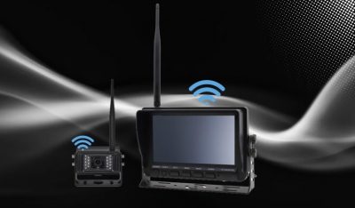 wireless trailer backup camera system