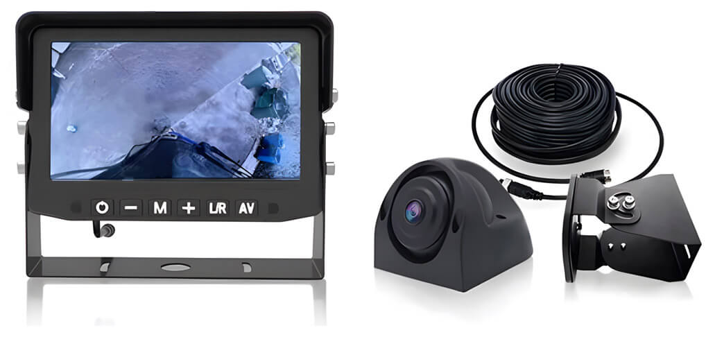 bus corner view camera