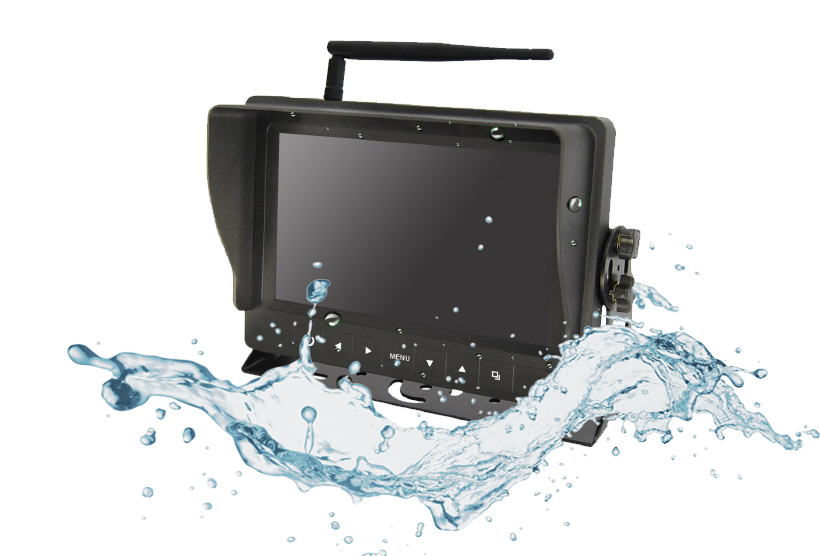 Digital Wireless Backup Camera System with Waterproof IP68 Monitor