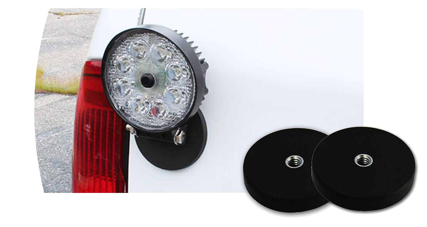 MAGNETIC MOUNTING BASE LED WORK LIGHT CAMERA