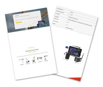 crane camera specs sheet icon