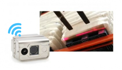 forklift camera with laser