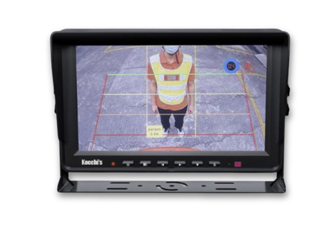 AI Pedestrian Detection Monitor