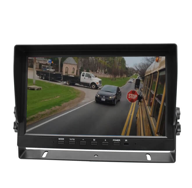 exterior camera in school bus