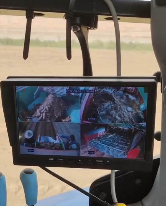 4CH 10 inch rear view monitor