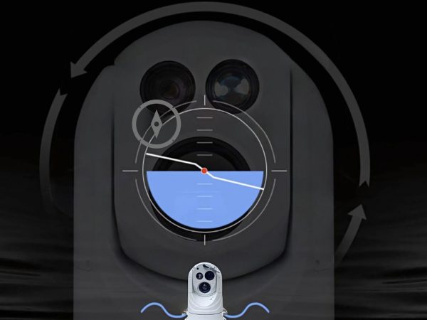 ptz camera with Gyro Stabilization